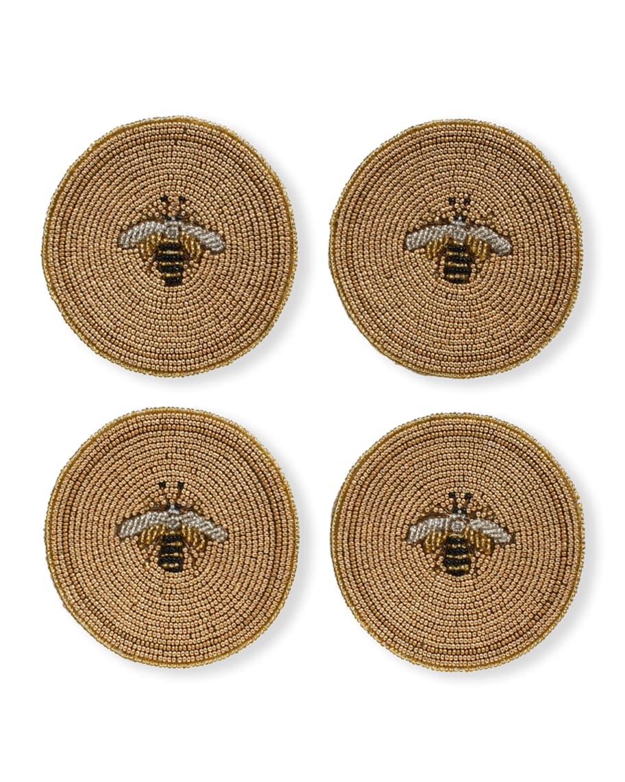Image 2 of 2: Bee Coasters, Set of 4