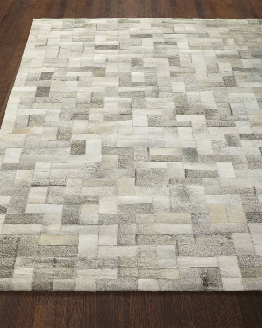 Image 1 of 2: Allman Hairhide Rug, 5' x 8'