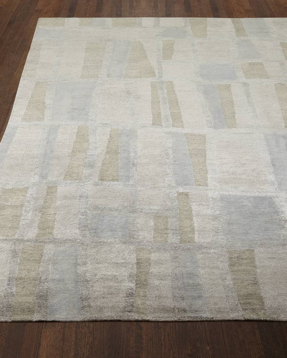 Image 2 of 3: Silver Summit Rug, 7'9" x 9'9"