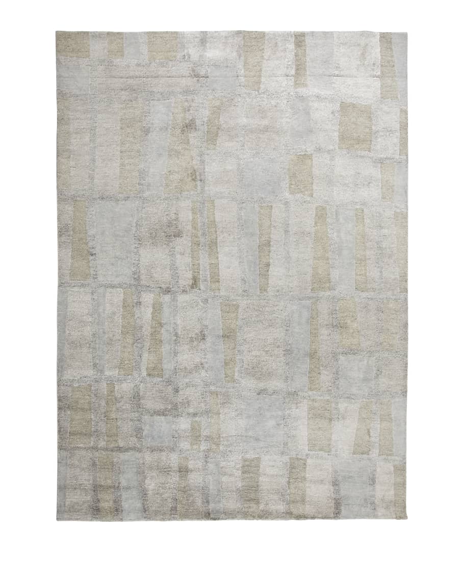 Image 1 of 3: Silver Summit Rug, 7'9" x 9'9"