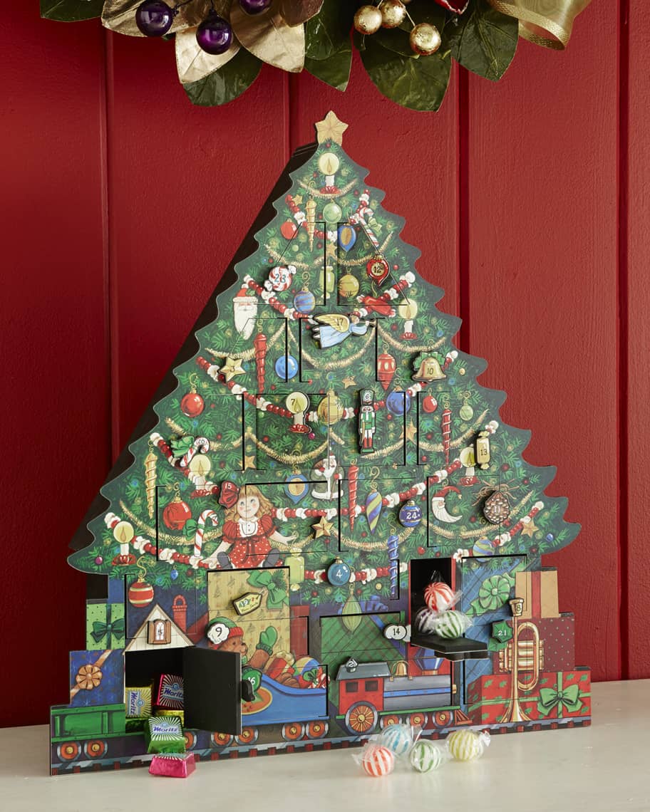 Byers' Choice Christmas Tree Advent Calendar Horchow