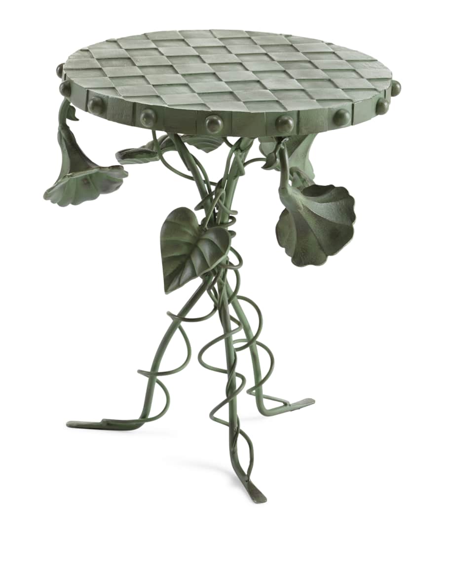 Image 1 of 2: Morning Glory Accent Table