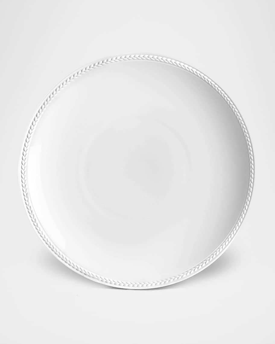 Image 1 of 1: Soie Tressee White Soup Plate