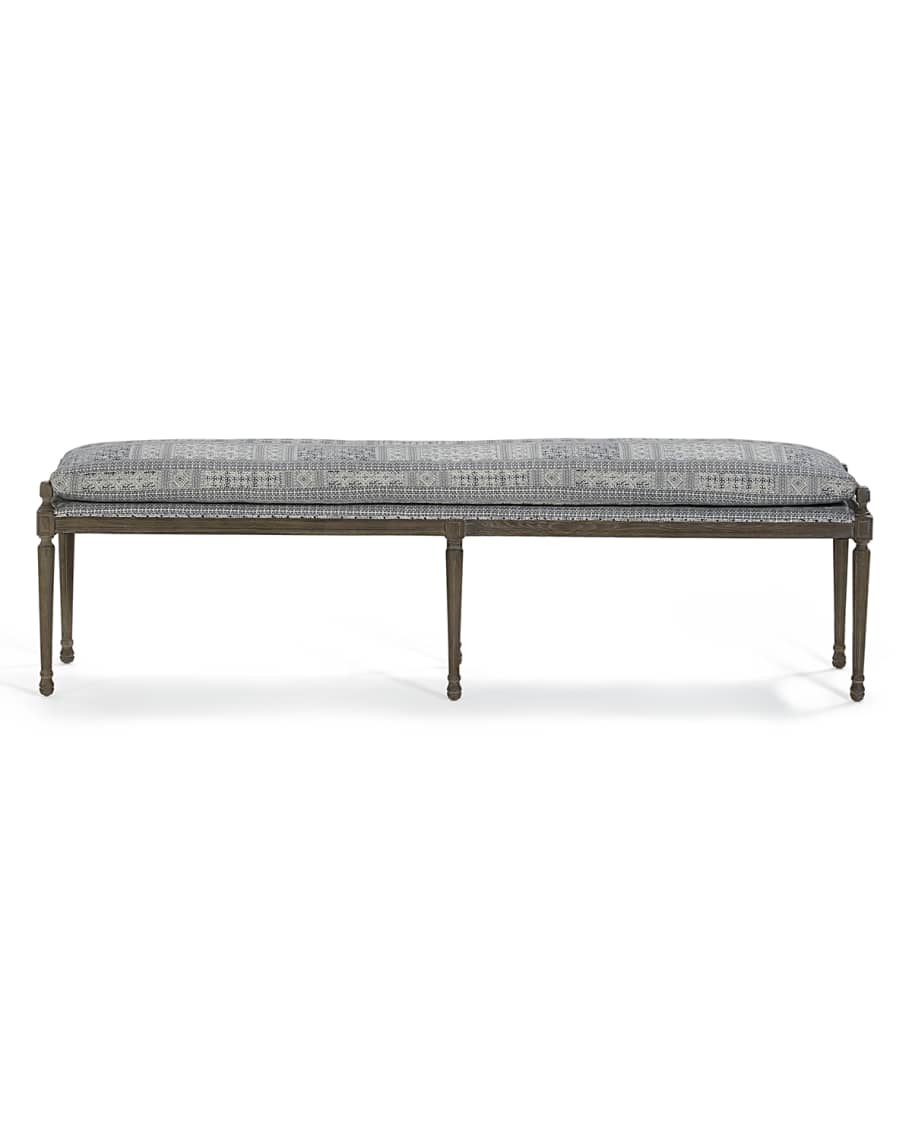 Image 2 of 2: Lucille Dining Bench 67"