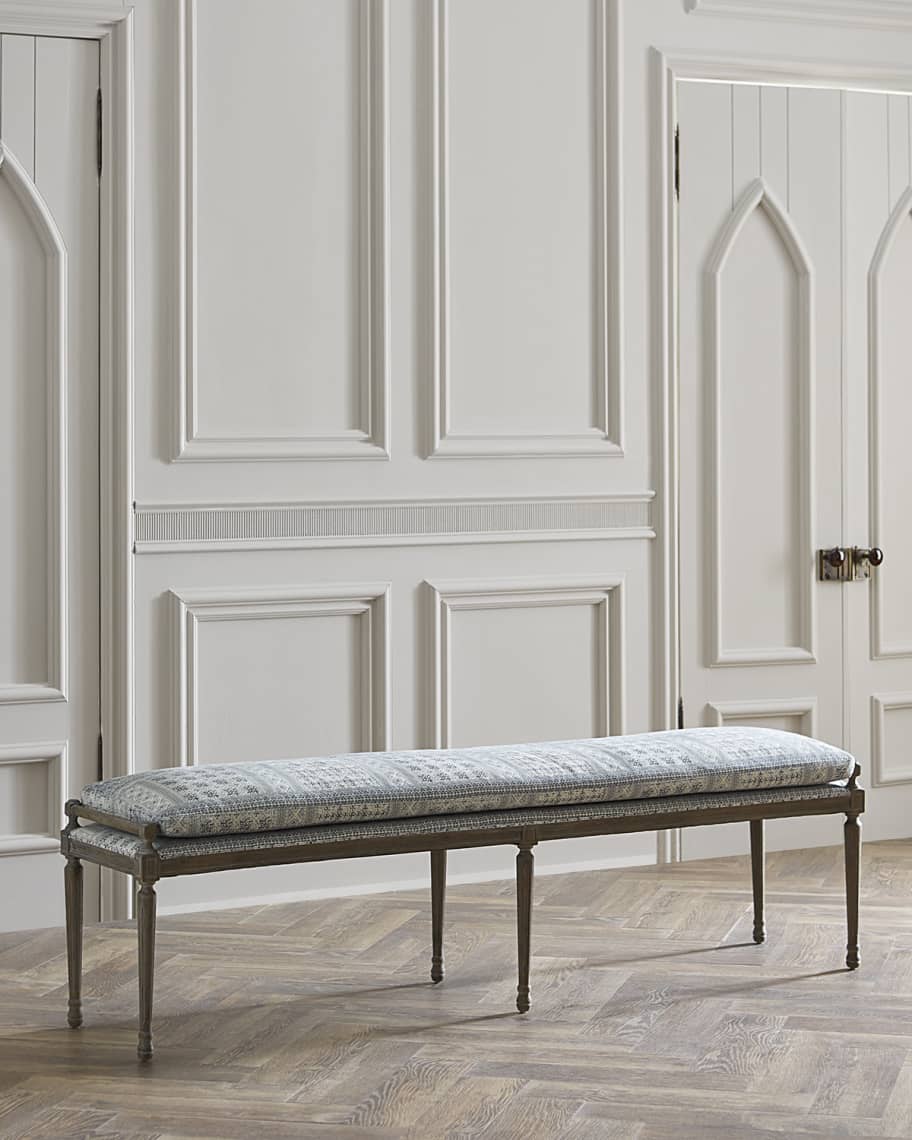 Image 1 of 2: Lucille Dining Bench 67"