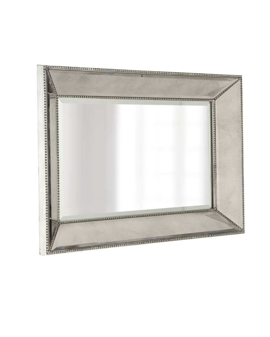 Beaded Wall Mirror, 24"W