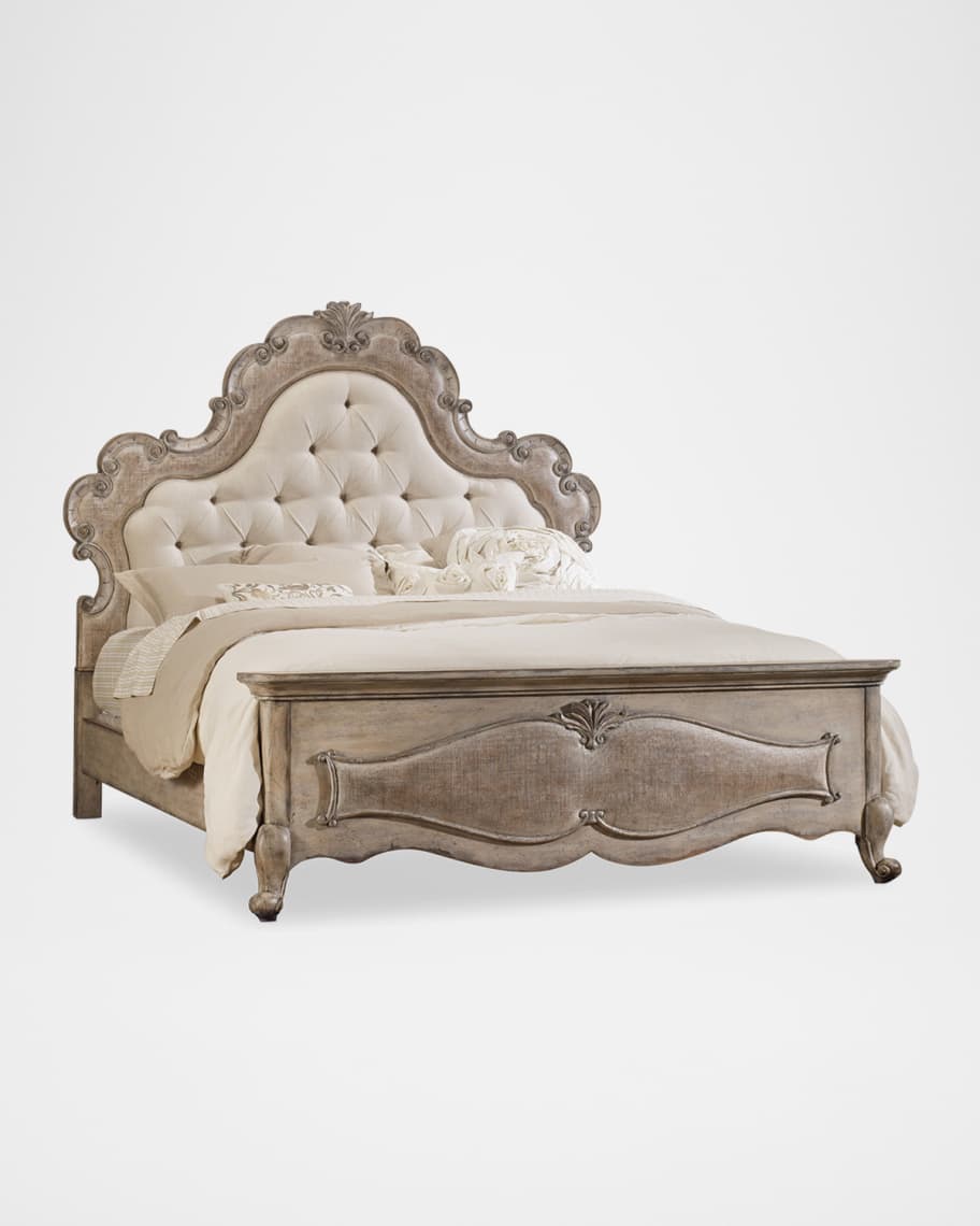 Image 2 of 4: Chateau Upholstered Queen Bed