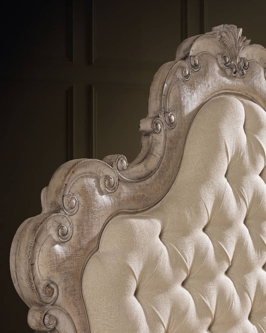 Image 3 of 4: Chateau Upholstered Queen Bed