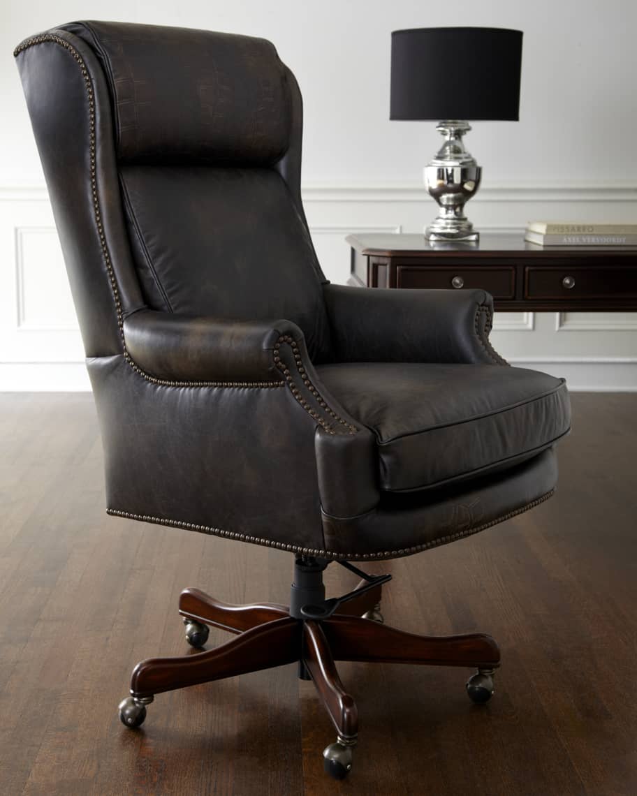 Hooker Furniture Mason Leather Desk Chair Horchow