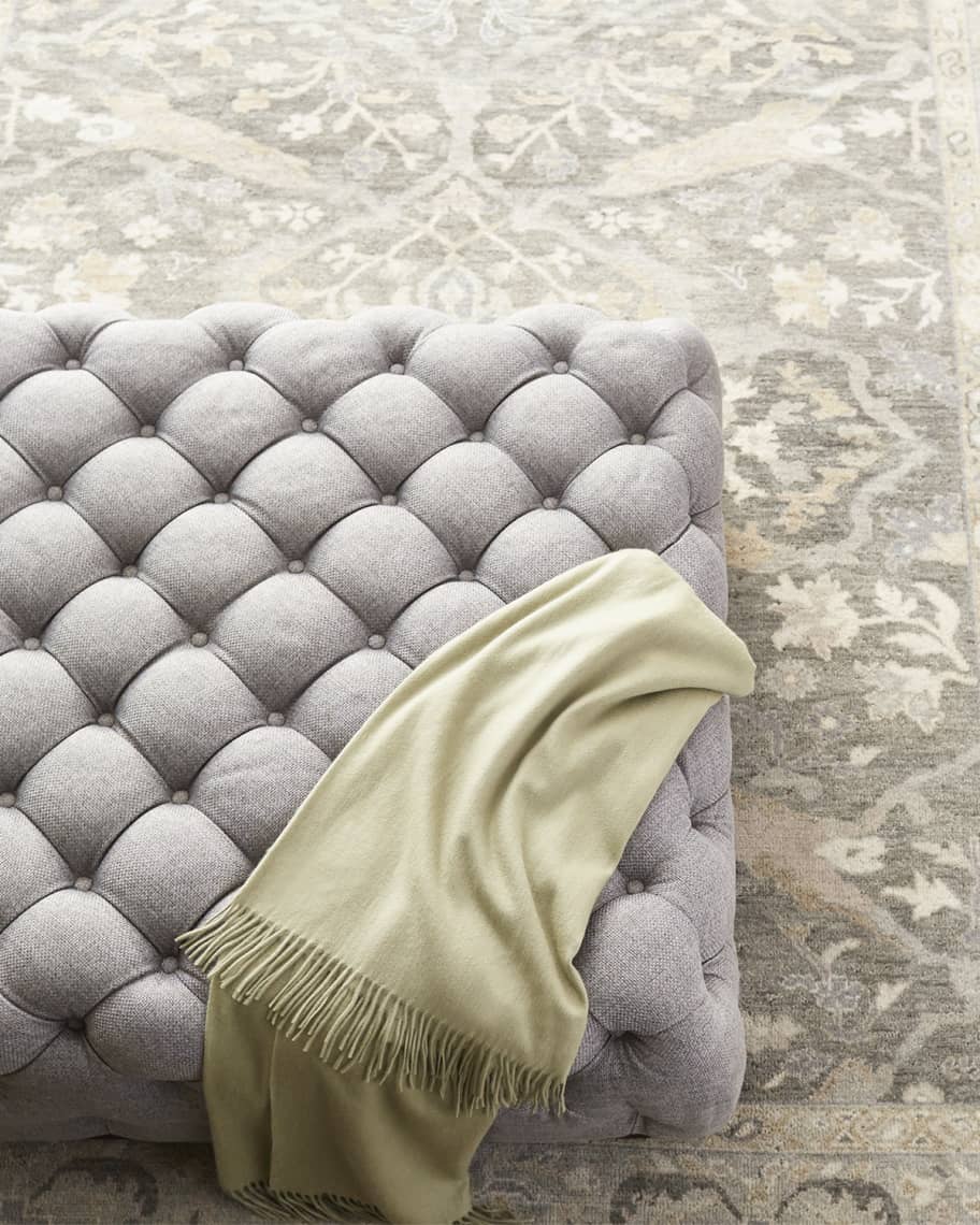 Opal Tufted Ottoman
