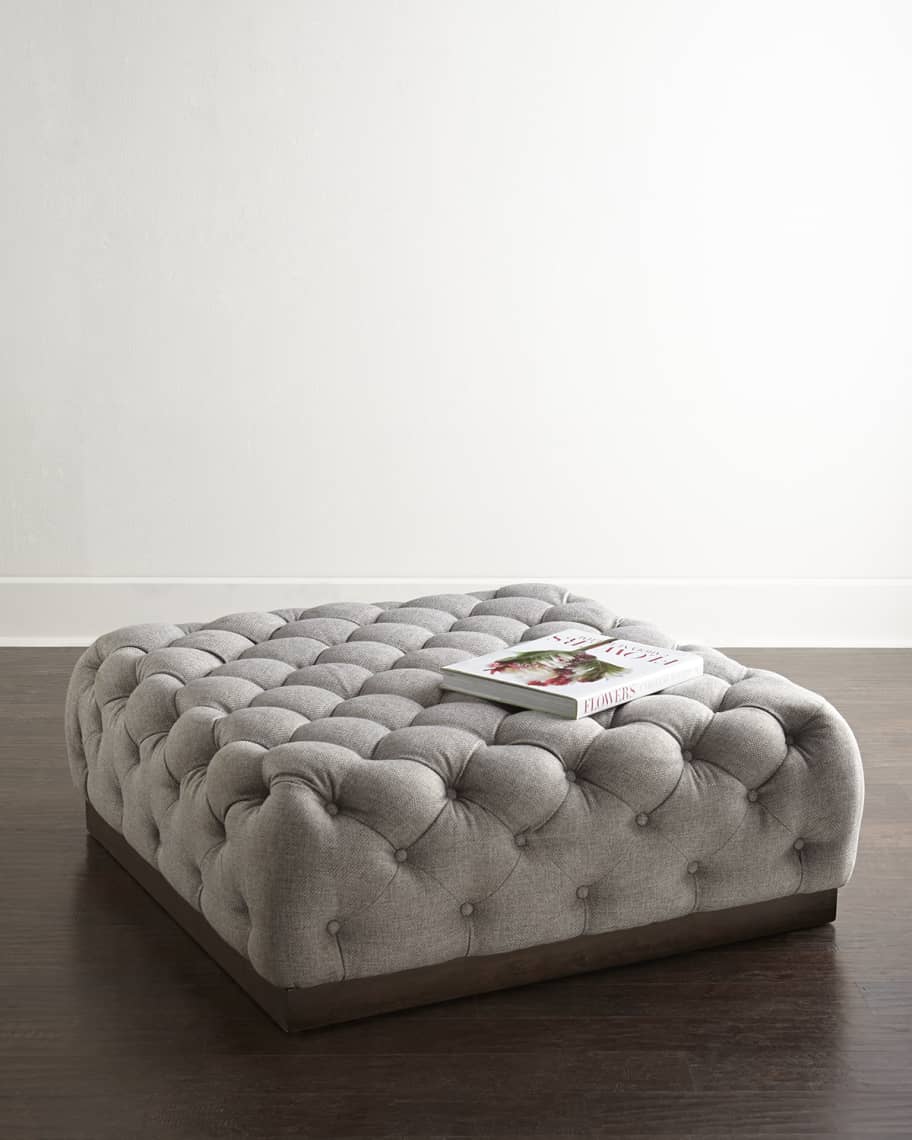 Opal Tufted Ottoman