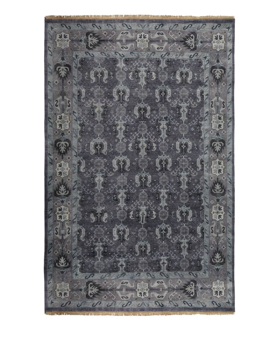 Image 2 of 2: Remie Hand-Knotted Rug, 4' x 6'