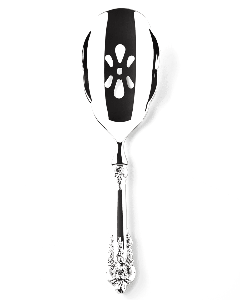 Image 1 of 2: Grande Baroque Pierced Spoon