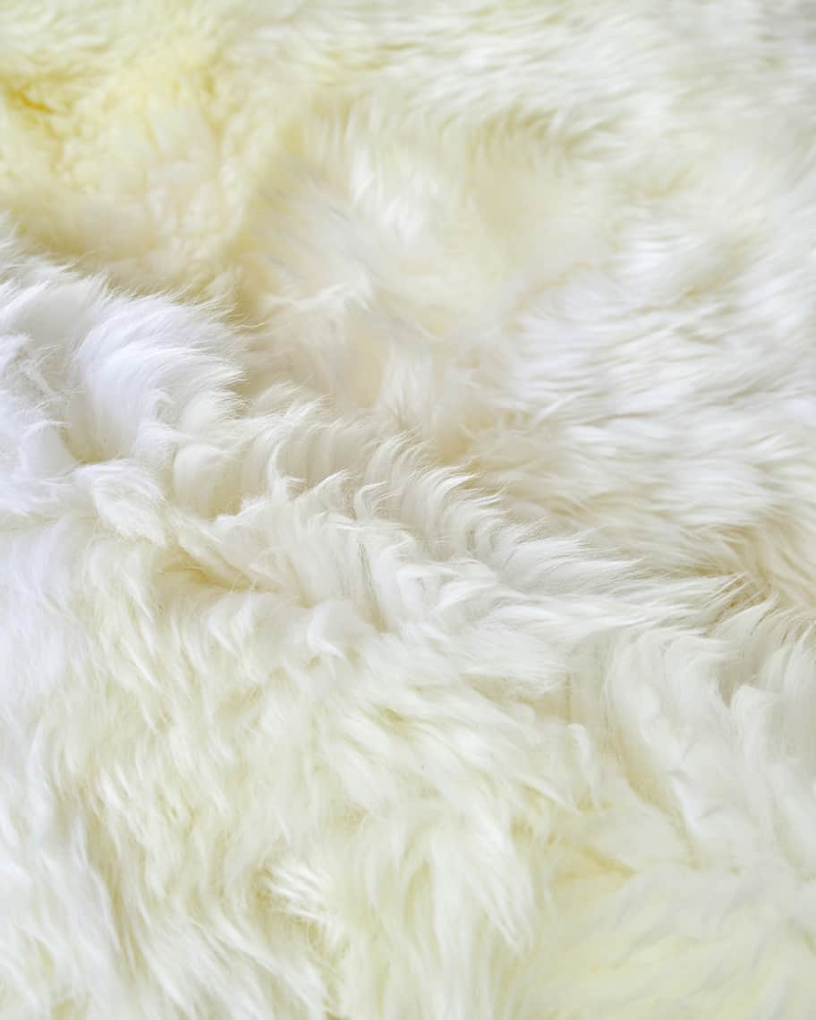 Image 3 of 7: Rocco Sheepskin Rug, 12' x 15'