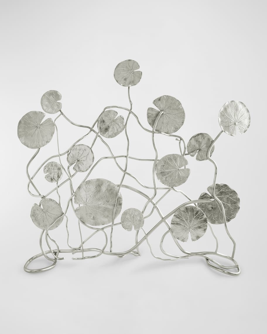 Image 2 of 4: Lily Pad Firescreen