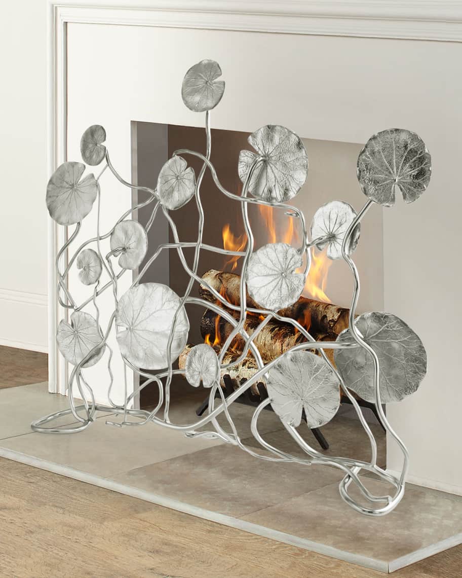 Image 1 of 4: Lily Pad Firescreen