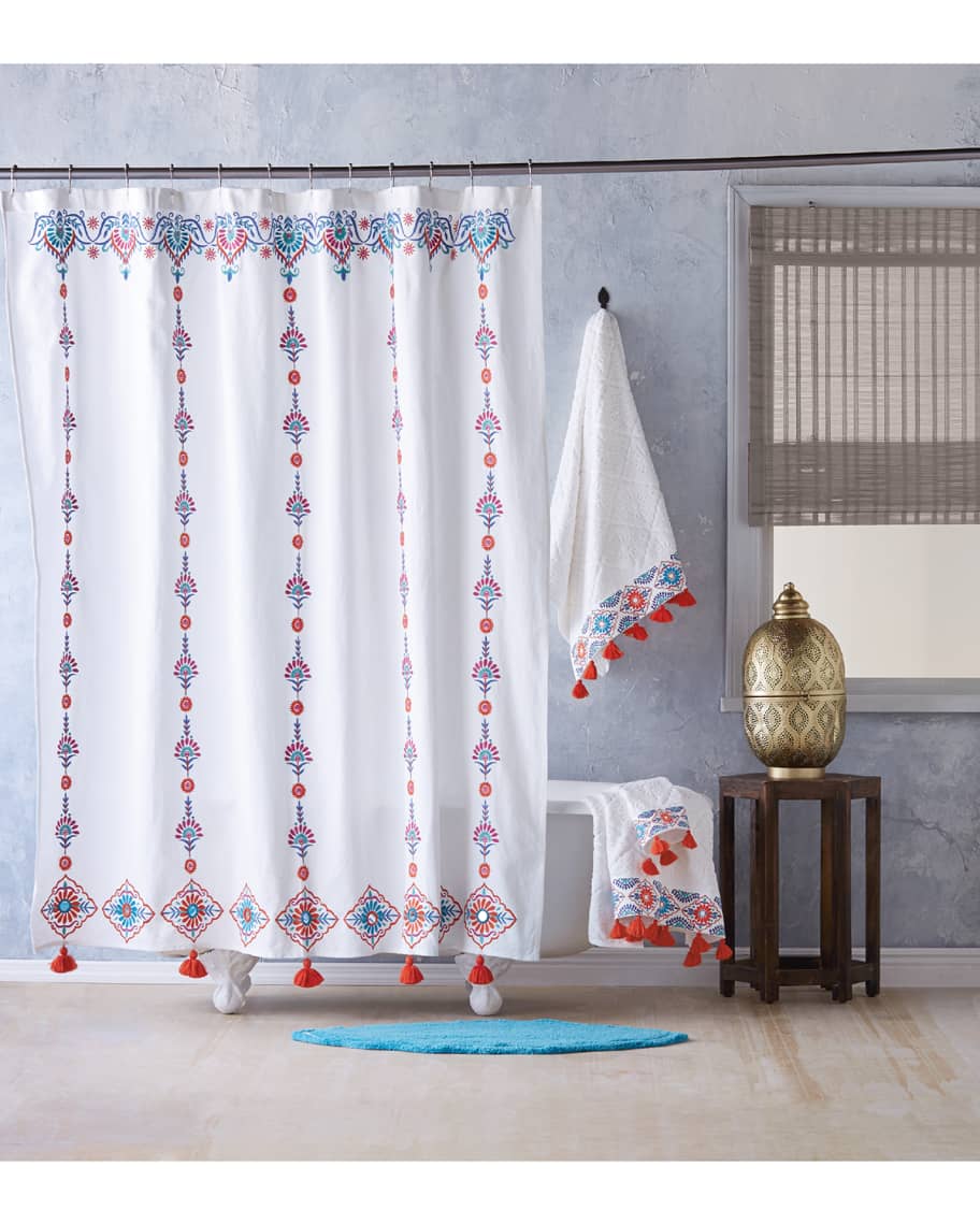 John Robshaw Aloka Shower Curtain | Horchow, image size:912x1140