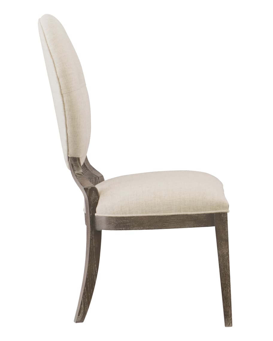 Image 2 of 2: Clarendon Oval-Back Side Chair, Single