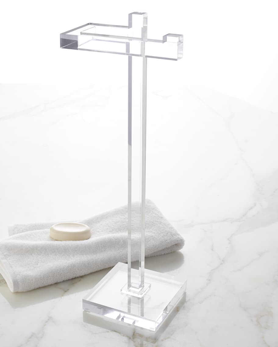 Lucite hand towel holder clearance