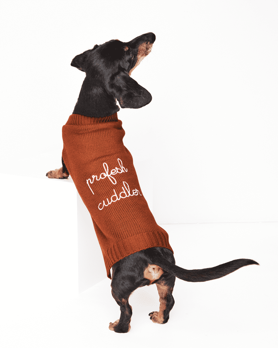 Image 2 of 4: "Profesh Cuddler" Dog Sweater