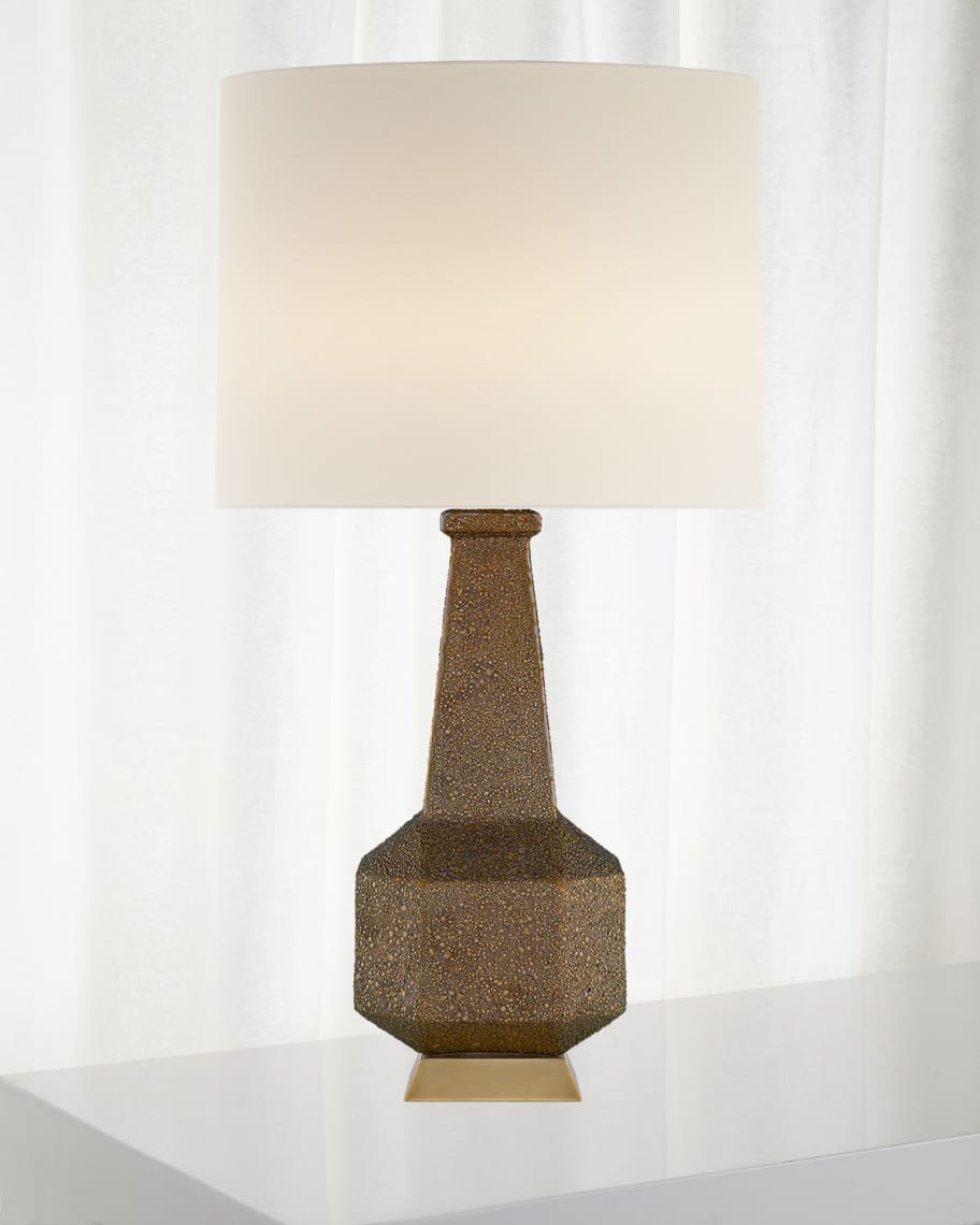 Visual Comfort Signature Lakmos Small Gild Table Lamp by AERIN - 19.5