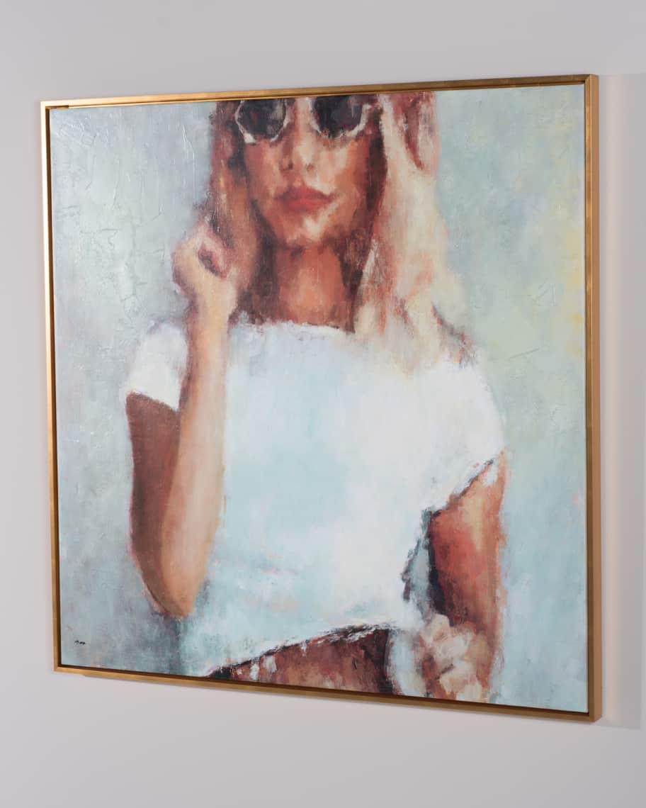 Image 2 of 2: "The Look" Giclee Wall Art by Nava Lundy