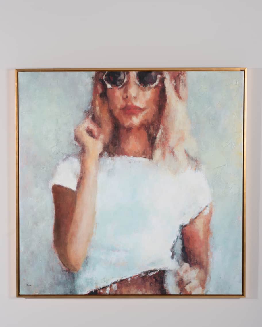 Image 1 of 2: "The Look" Giclee Wall Art by Nava Lundy