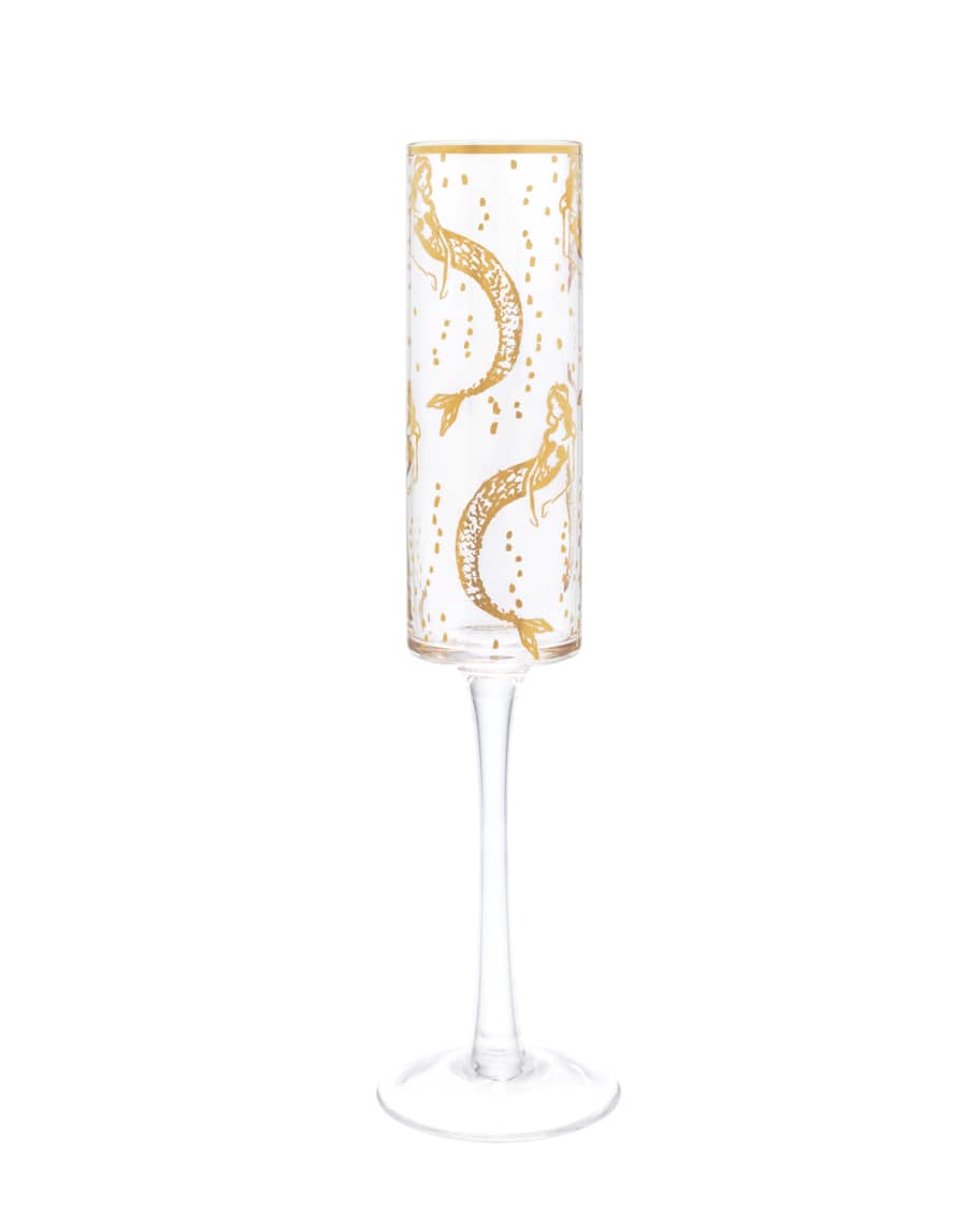 Image 1 of 1: Mermaids Cove Champagne Glasses, Set of 2