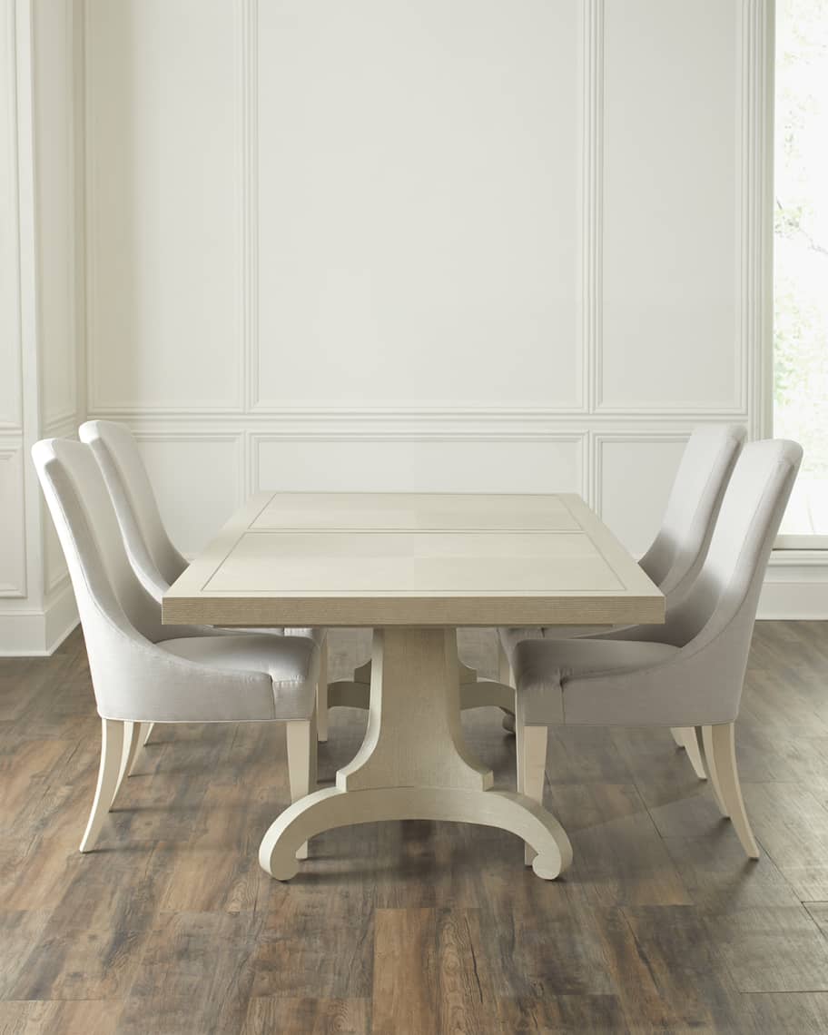 Image 1 of 5: Criteria Double-Pedestal Dining Table