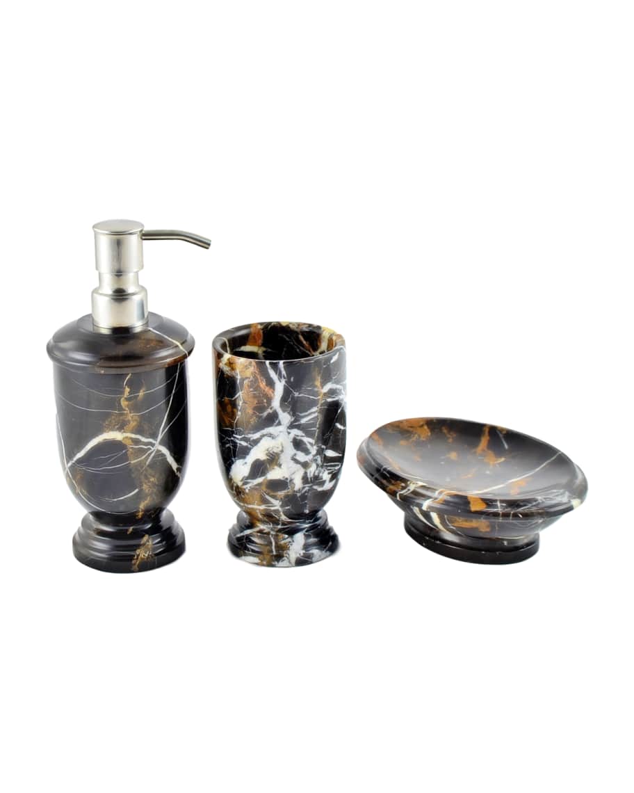 Nature Home Decor Atlantic Collection Michelangelo Marble 3Piece