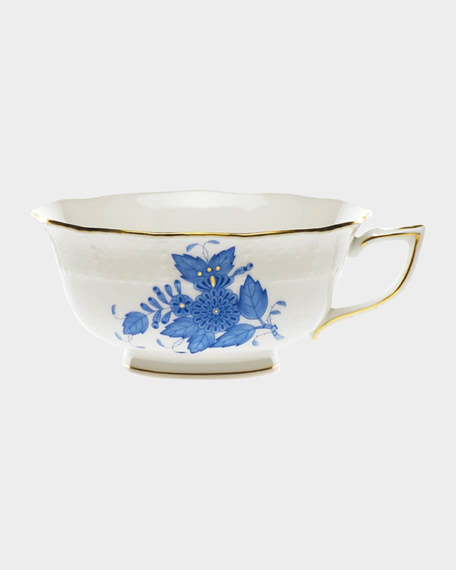 Image 1 of 1: Blue Chinese Bouquet Teacup