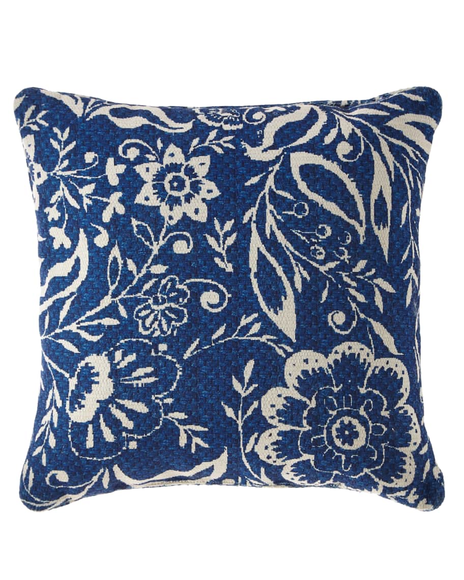 MacKenzieChilds Villa Garden Outdoor Accent Pillow Horchow