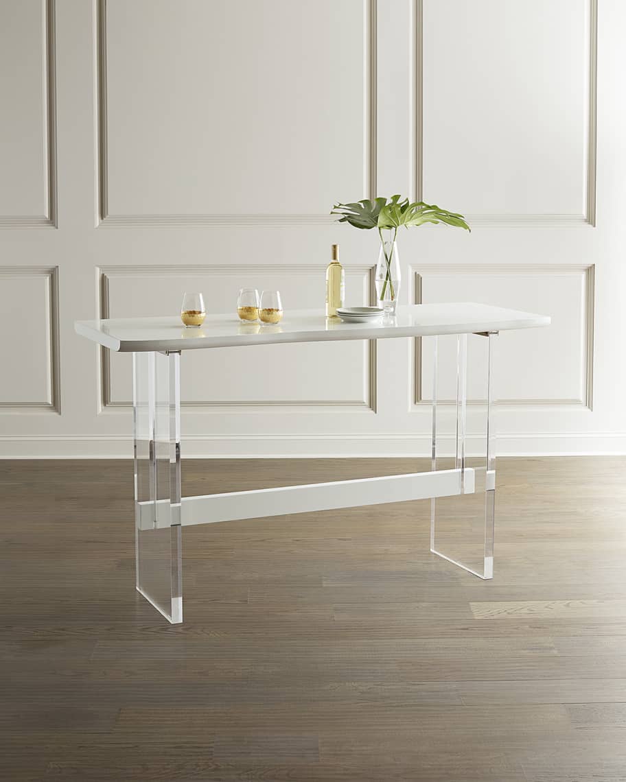Acrylic discount pub table