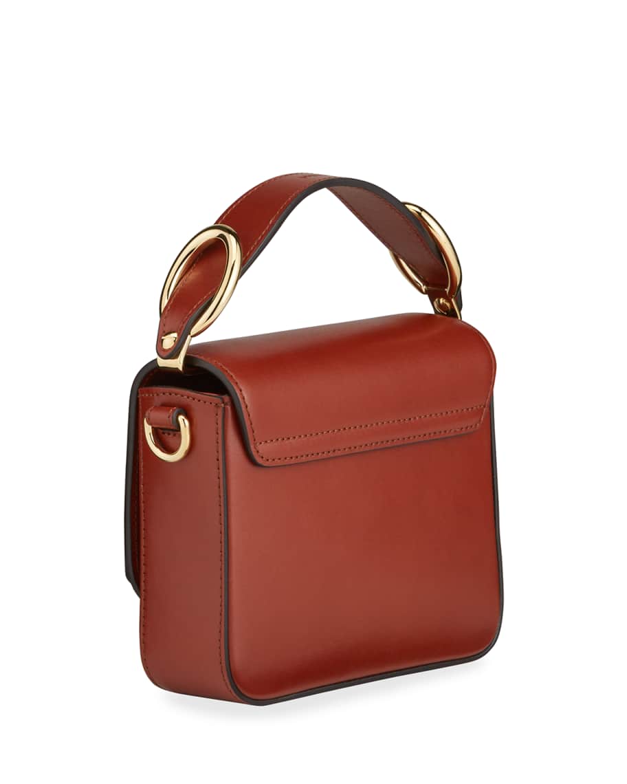 The c mini leather and suede shoulder bag hot sale
