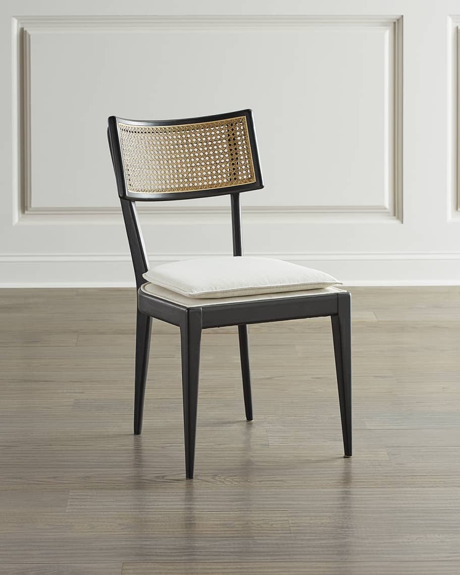 Image 1 of 2: Morgan Cane Dining Side Chair