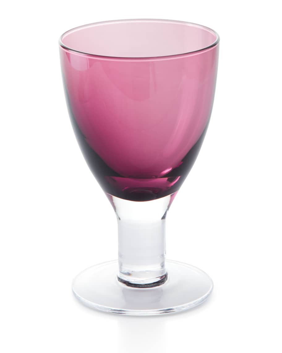 Image 1 of 1: Galley Amethyst Goblets, Set of 4