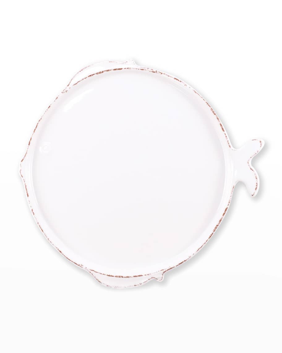 Image 1 of 1: Melamine Lastra Fish Dinner Plate