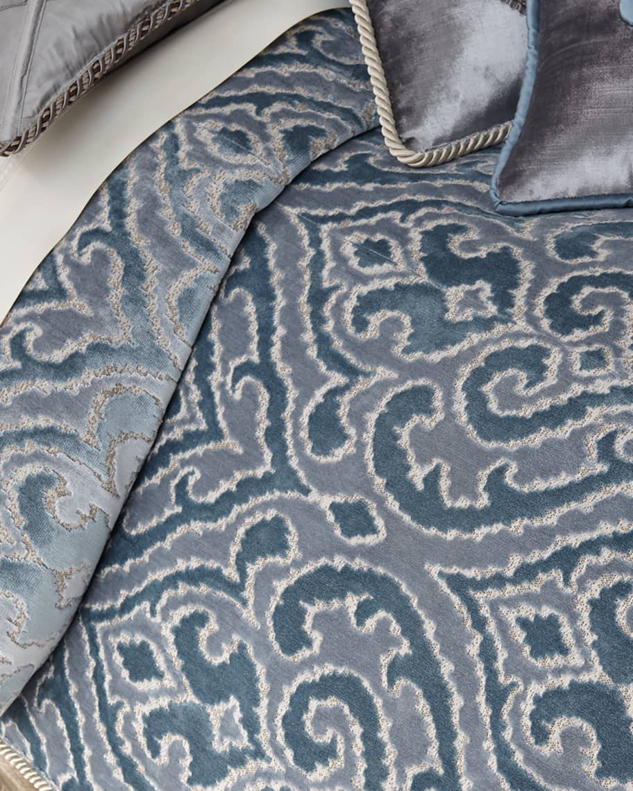 Dian Austin Couture Home Sevilla Damask Queen Duvet Cover Horchow