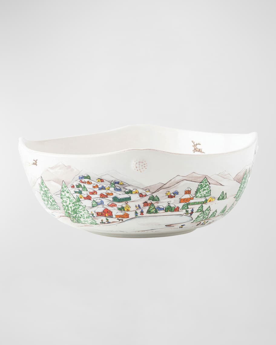 Image 1 of 4: Berry & Thread North Pole 10" Serving Bowl