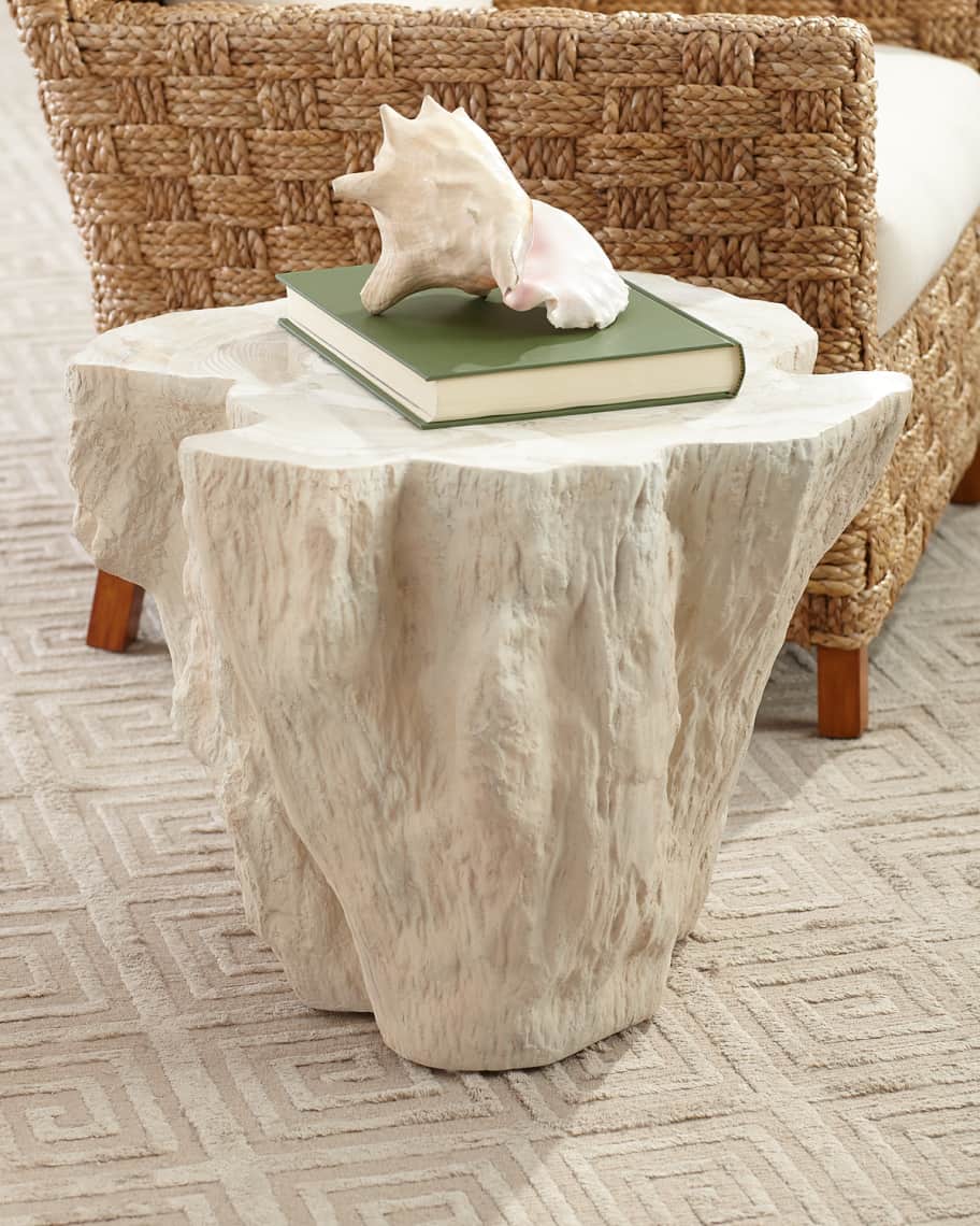 Palecek Camilla Fossilized Clam Side Table | Horchow