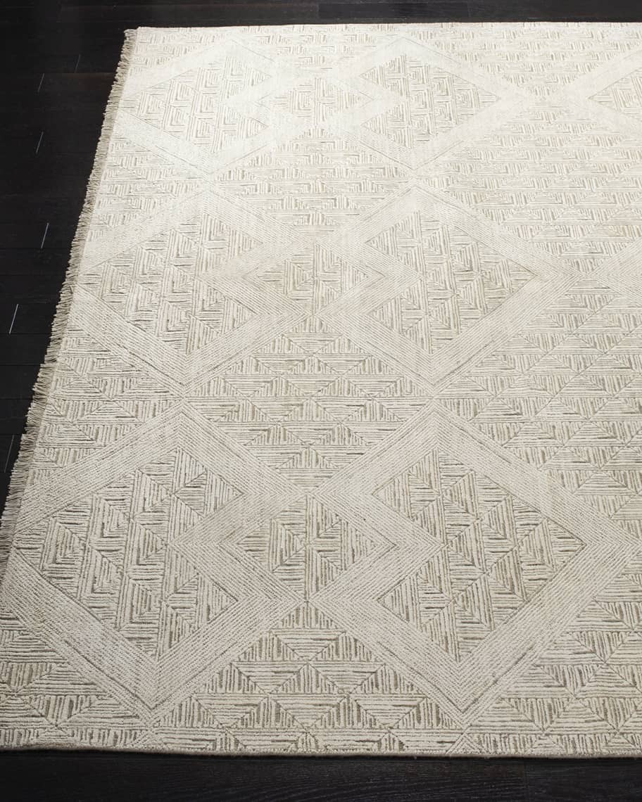 Image 3 of 3: Hartley Hand-Knotted Rug, 10' x 14'