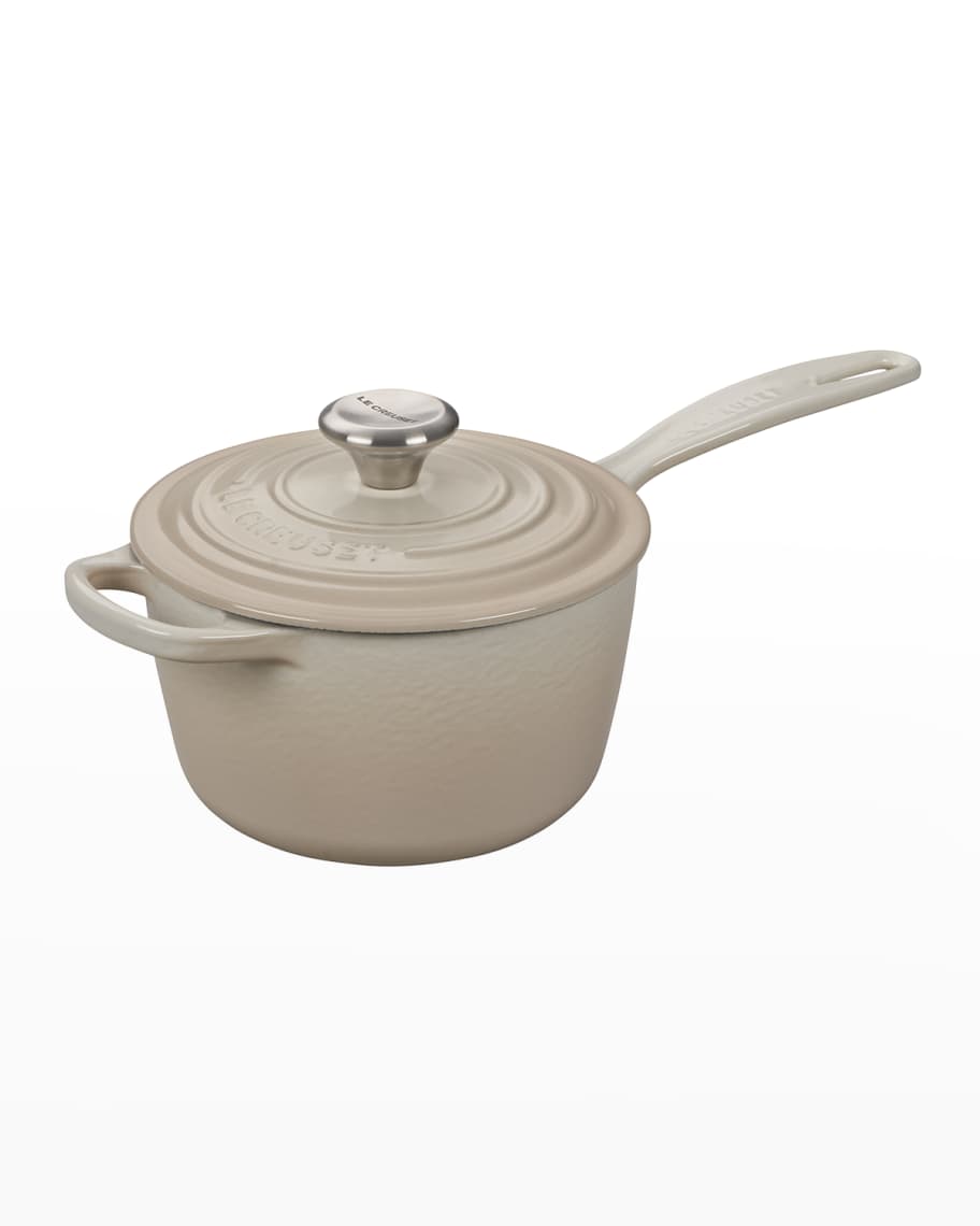 Le Creuset Signature Stainless Steel Saucepan with Lid 18