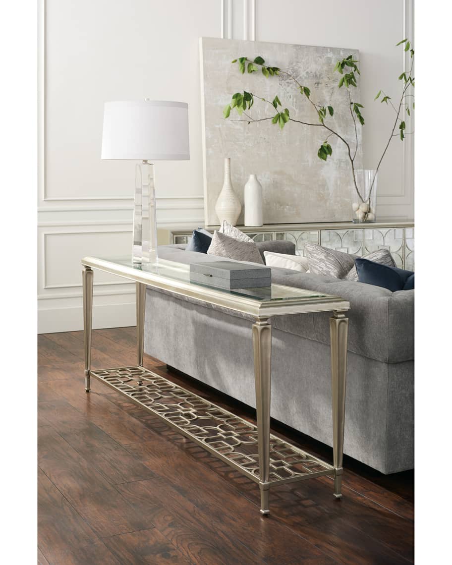 Image 1 of 3: Highly Social Console Table