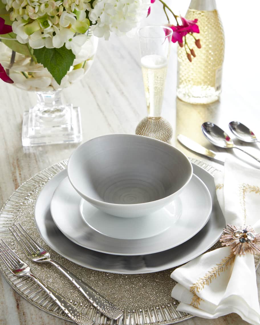 Image 2 of 3: Pearl Star Napkin Rings, Set of 2