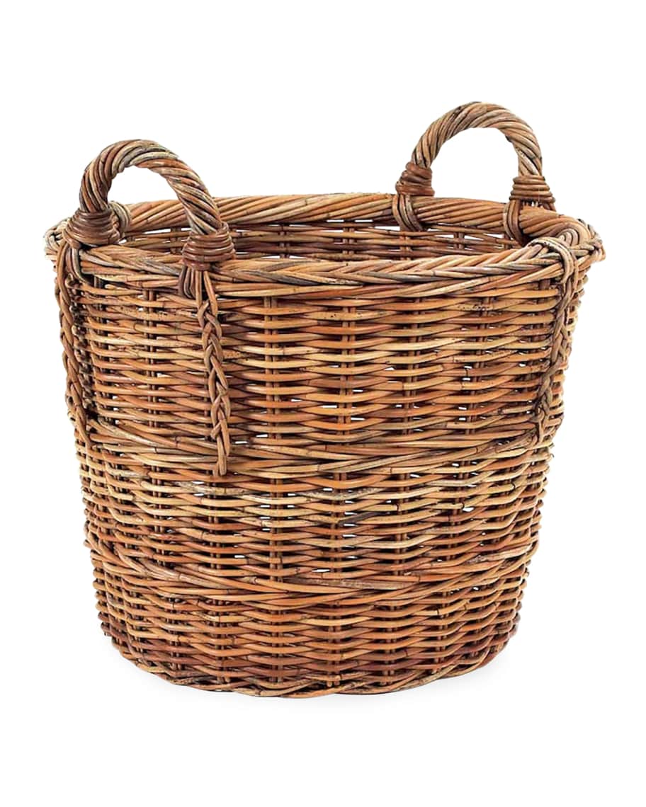 Mainly Baskets French Country Log Basket Horchow