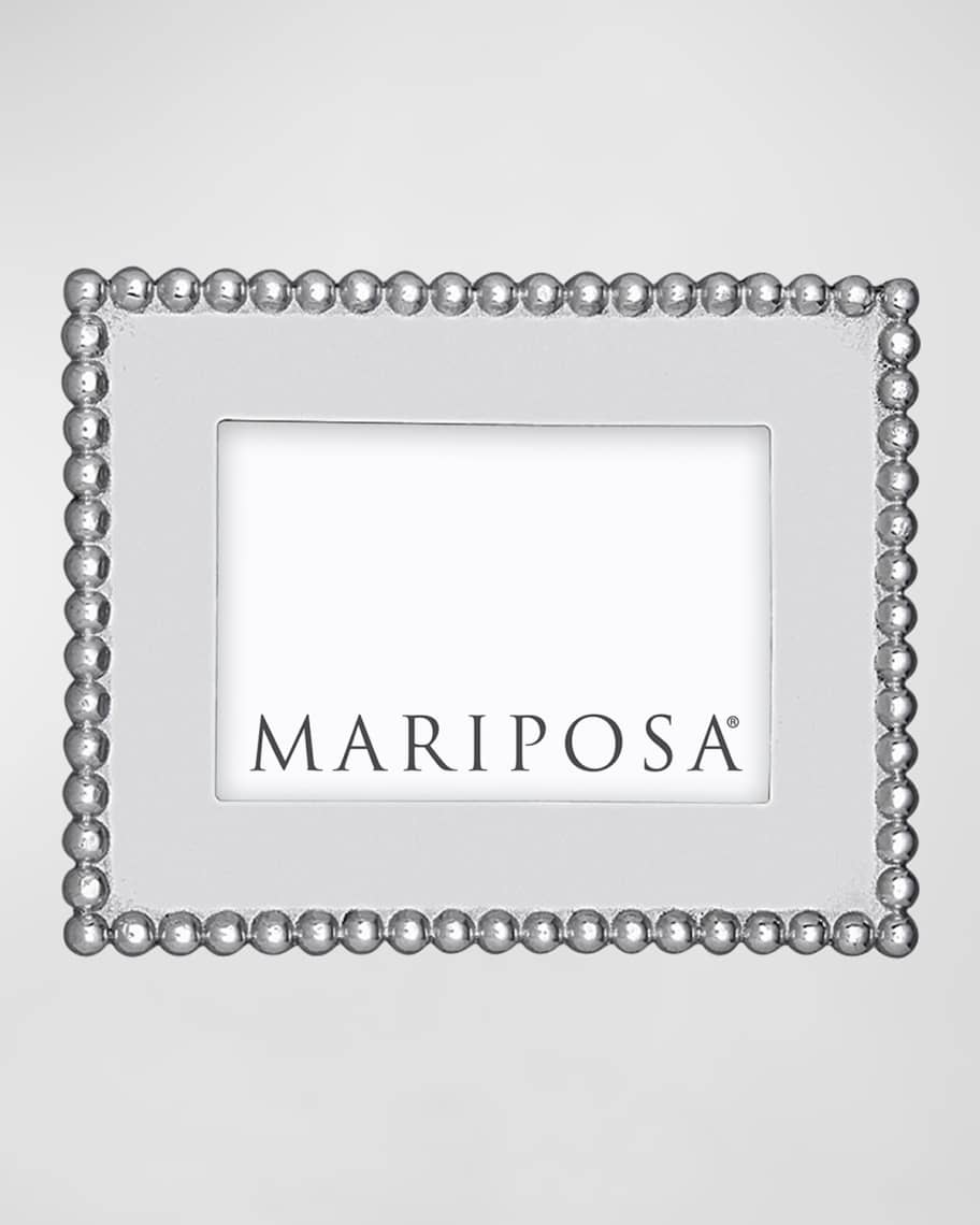 Image 1 of 1: Pearled Picture Frame, 4" x 6"