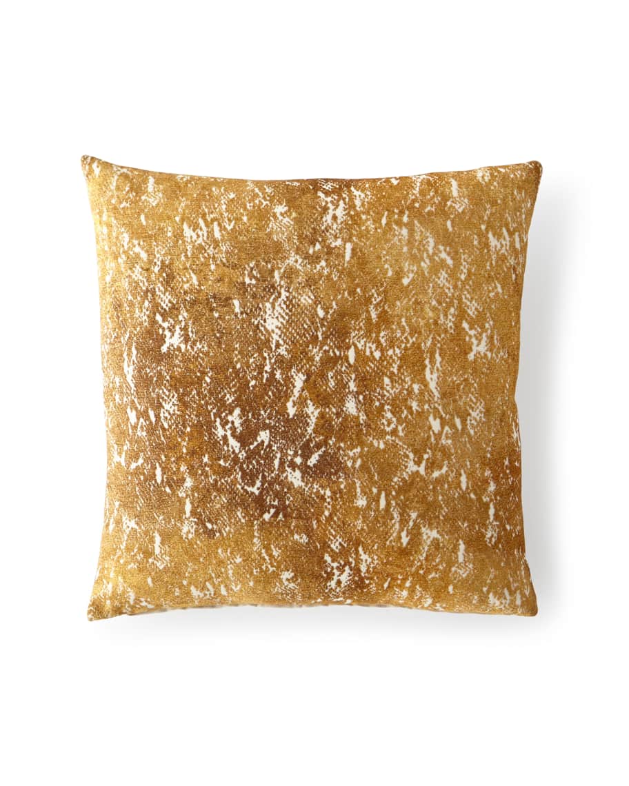 Image 1 of 1: Cobra Gold Decorative Pillow