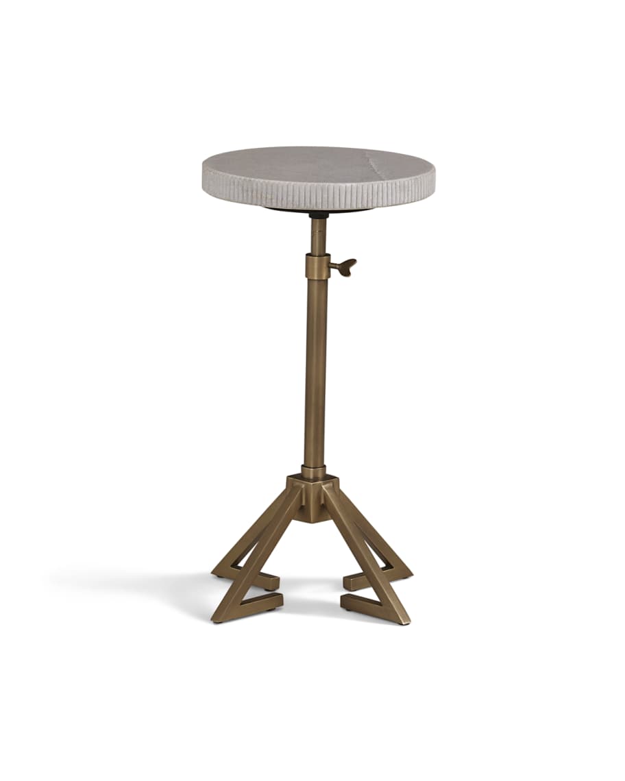 Adjustable height clearance accent table
