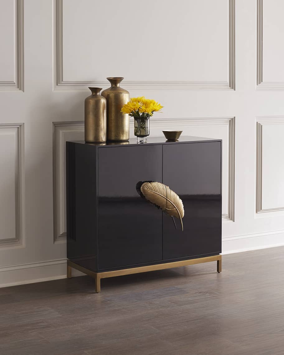 Image 1 of 3: Like A Feather Bar Cabinet