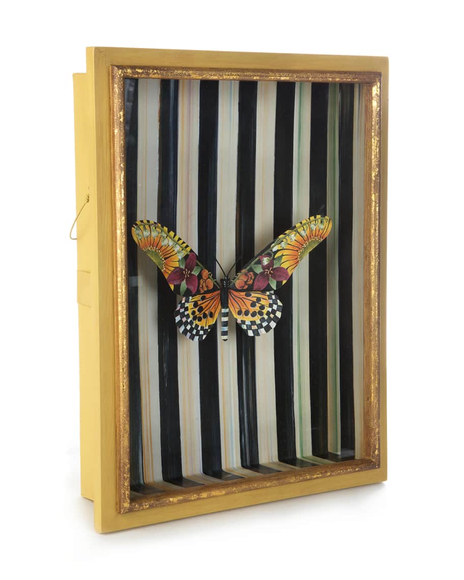 Image 2 of 2: Monarch Butterfly Shadow Box